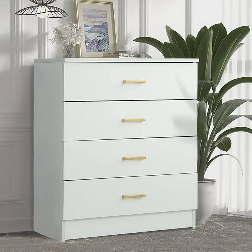 4-Drawer Wood Dressers For Bedroom