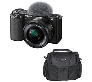 Zv-E10 Mirrorless Camera W/ 16-50mm Lens Bundle ,Black