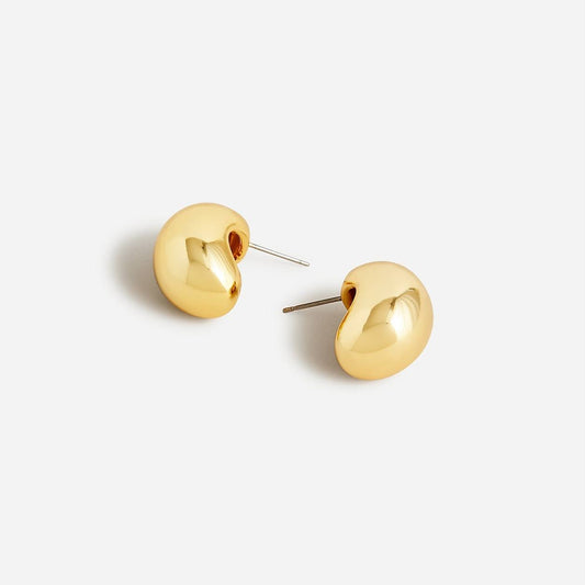 Womens Sculptural Orb Earrings