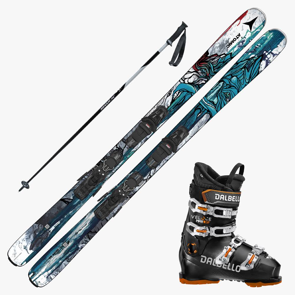 2024 Bent 85 R Skis W Dalbello Veloce Max 80 Boot And Poles