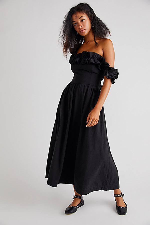 Summer Robe Midi Ruffle It Up