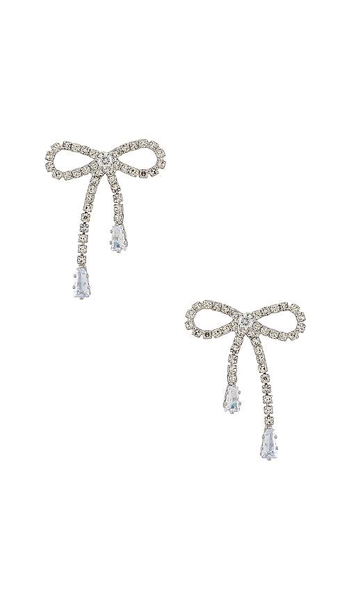 Womens Petite Bow Earrings