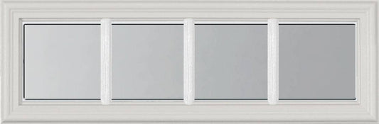 4 Lite Glass And Frame Kit (24 X 8 Frame Size) | Pease Doors