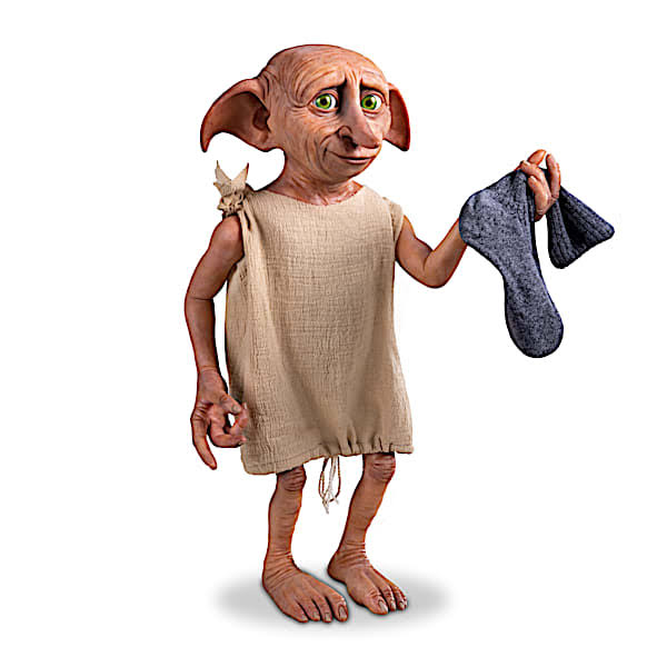 The House Elf Poseable Figure With Sock