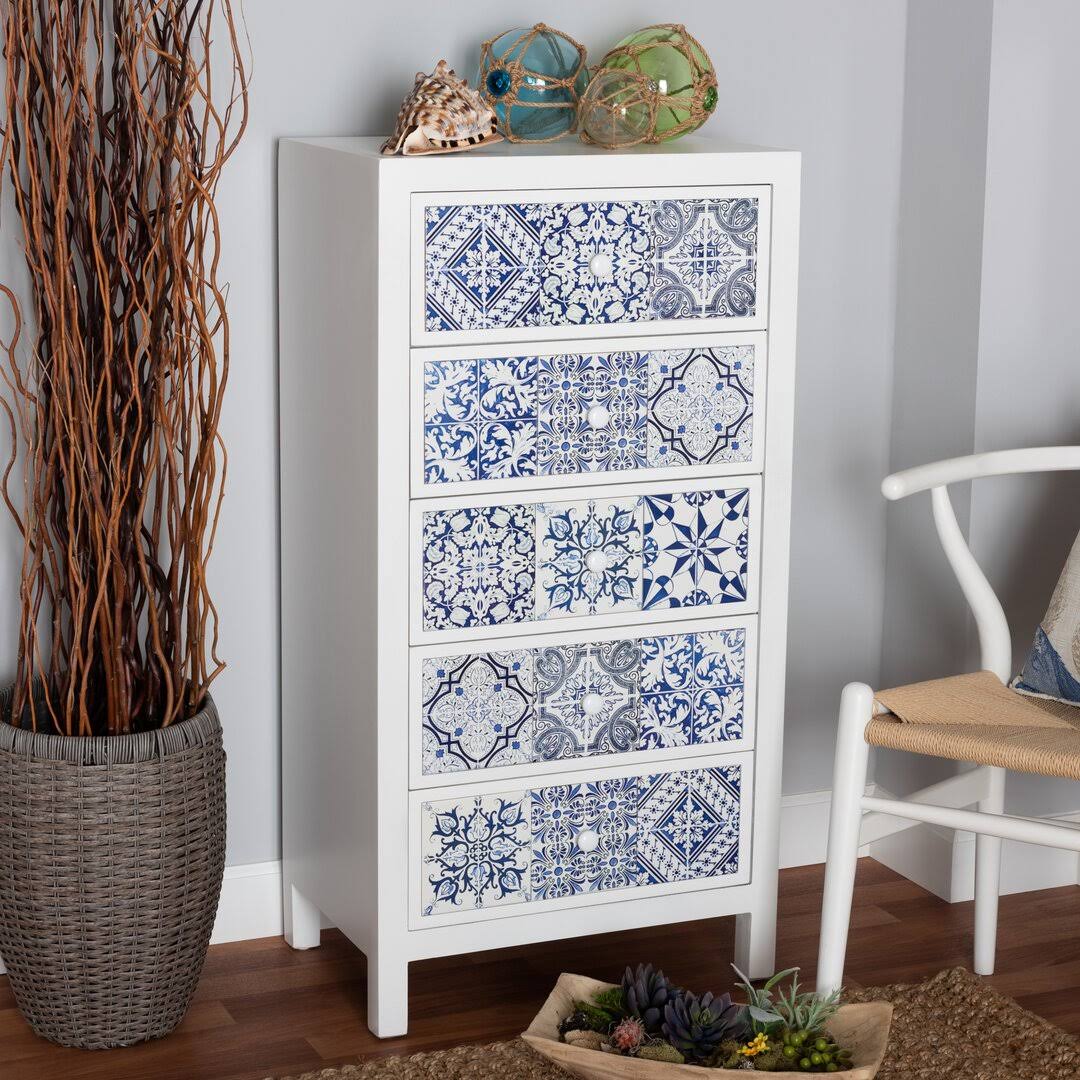 5 Drawer Accent Chest