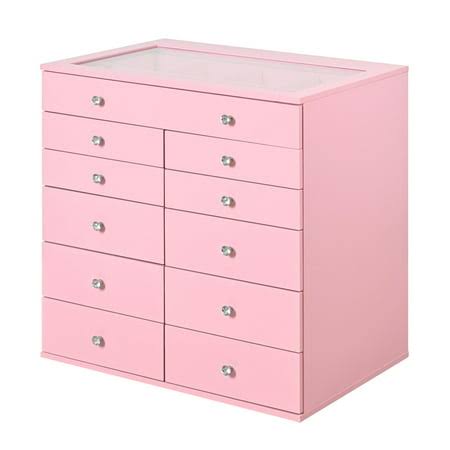 Vanity Slaystation Display Chest With Drawers 11 Drawer Chest, Craft Storage Organization, Makeup Drawer Unit For Closet, Bedroom, Makeup