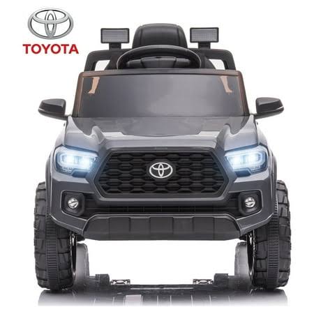 Toyota Tacoma Electric Ride On Vehicle For Kids 12v Powered Ride On Car Toys With Remote Control