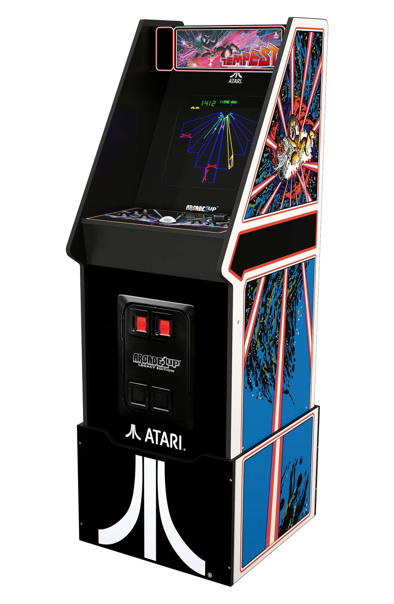 Tempestarc1u Atari Legacy Edition Arcade Machine With Riser