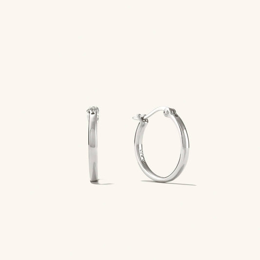 Sterling Silver Hoop Earrings