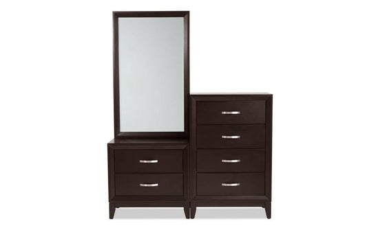 6 Drawer Chesser Transitional Chests Rubberwood Solids/Veneers By Bobs Discount Furniture