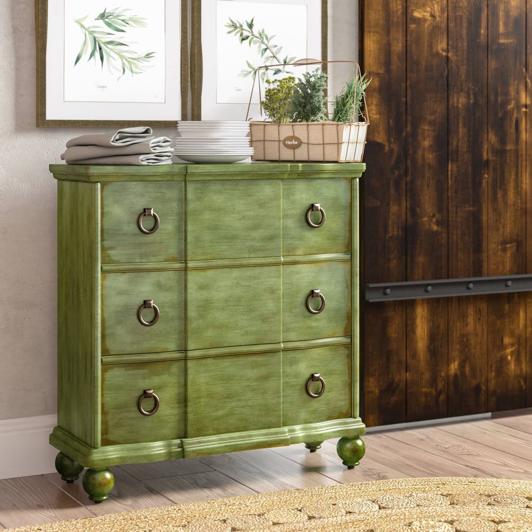 3 Drawer Square Accent Chest Foundstone