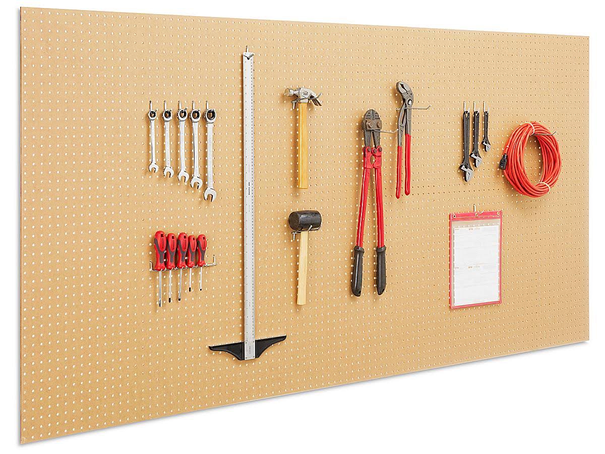 Wood Pegboard 96 X 48