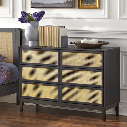 6 Drawer Double Dresser