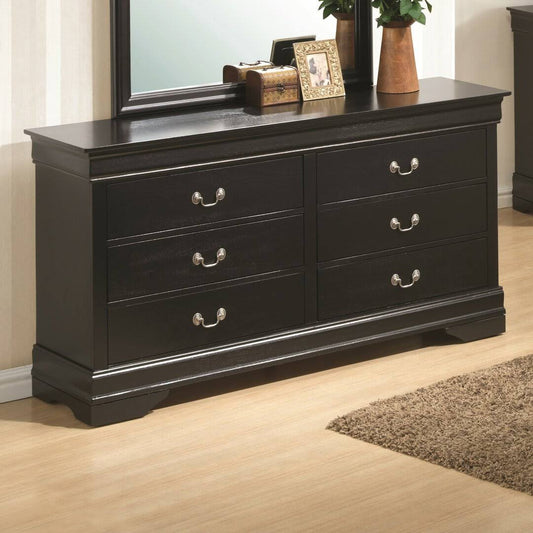 6 Drawer 60 W Double Dresser