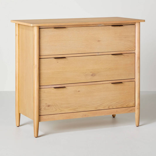 3-Drawer Wood Dresser