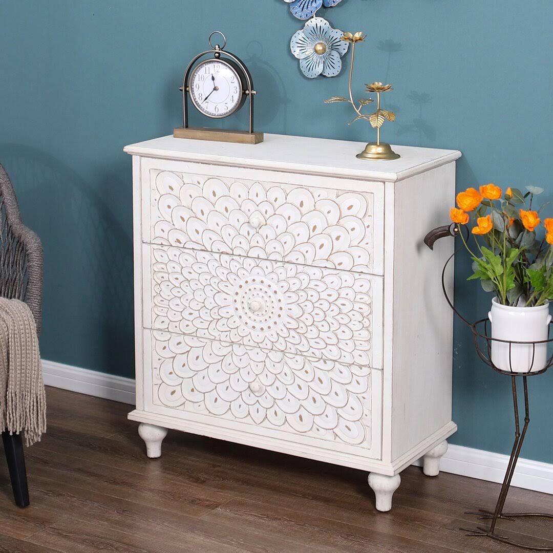 3 Drawer Accent Chest