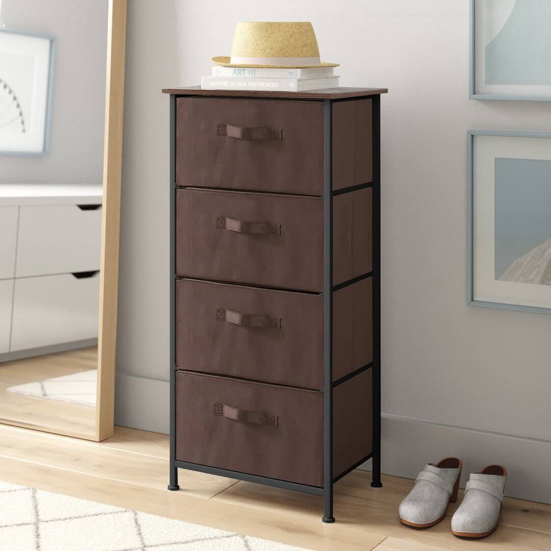 4 Drawer Chest Dotted Line