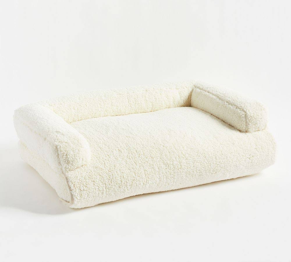 3-In-1 Pet Bed White Sherpa