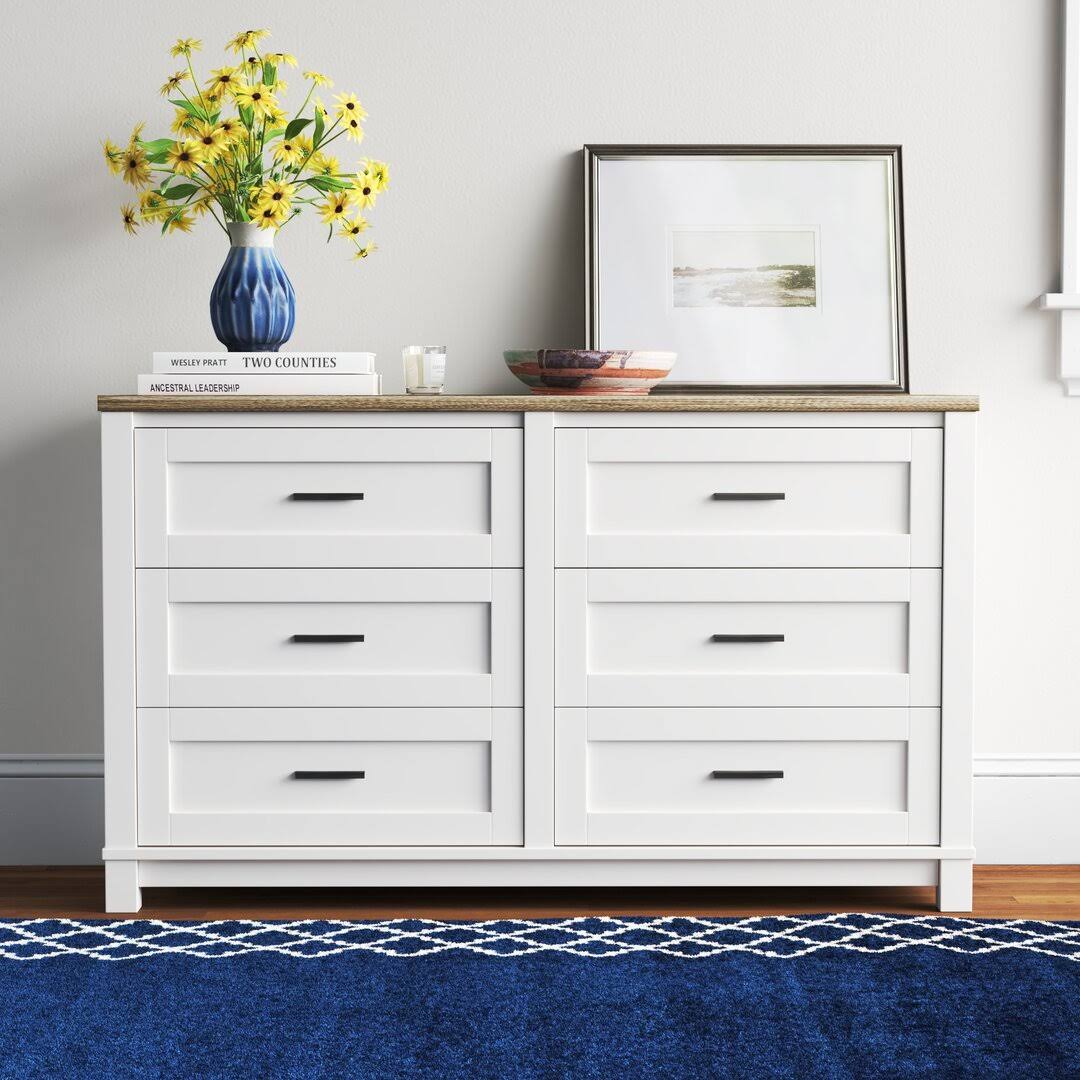 6 Drawer Double Dresser