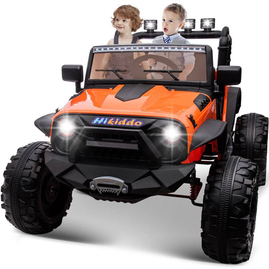 24v Ride On Toys 2-Seater Ride-On Truck For Big Kids With Remote Hikiddo