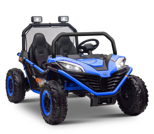 24v 10ah Ride On Utv Cars 2 Seater, Electric Cars Vehicles For Kids Teens,Metal Frame,Eva Wheels, 2x200w Powerful Motors, 20 Large 2 Seats,