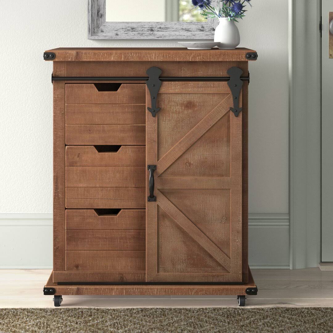 3 Drawer Accent Chest