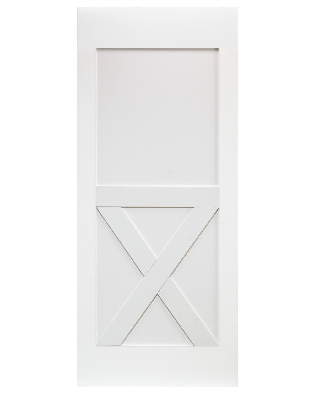 X-Brace Barn Door (Primed), 36 / 84 / Single Side