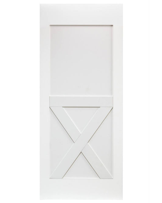 X-Brace Barn Door (Primed), 36 / 84 / Single Side