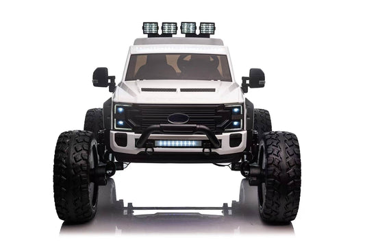 24v Lifted Ford Super Duty For Kids - White