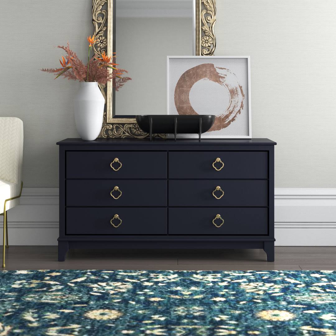 6 Drawer 50 W Double Dresser Willa Arlo Interiors