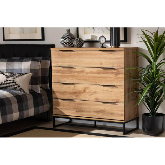 4 Drawer Dresser Union Rustic