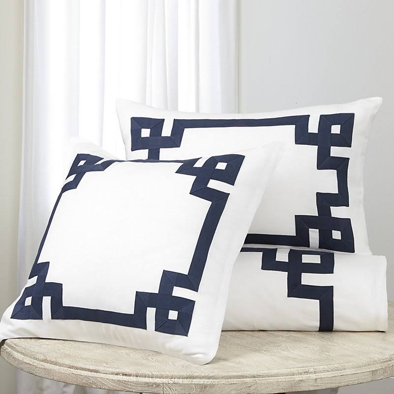 Suzanne Kasler Greek Key Duvet Cover