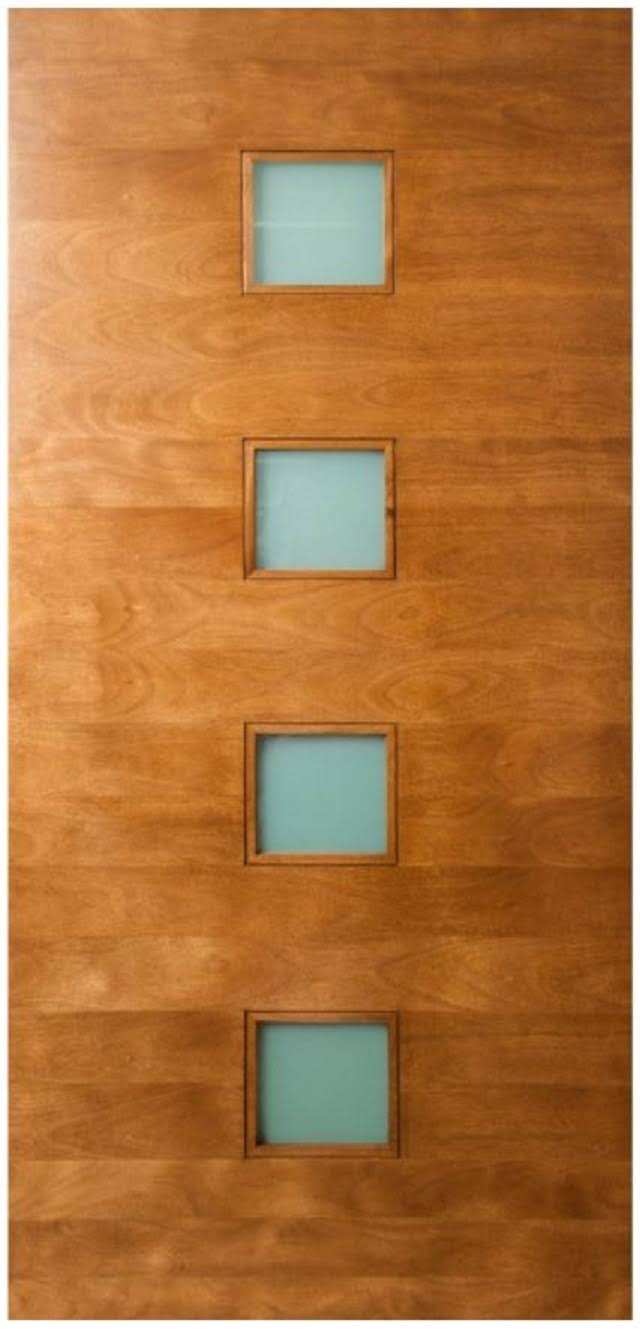 4 Square Lite Exterior Door With Laminate Glass (1-3/4) (36x80)