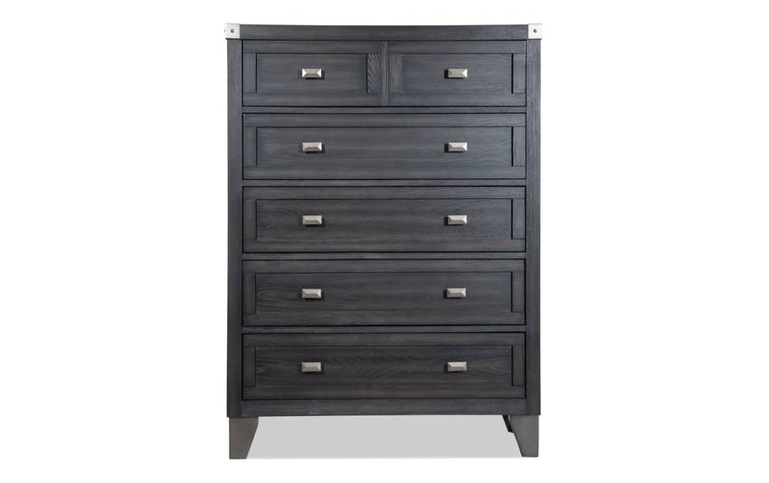 5 Drawer Chest Transitional Chests Pine Solids/Mdf By Bobs Discount Furniture