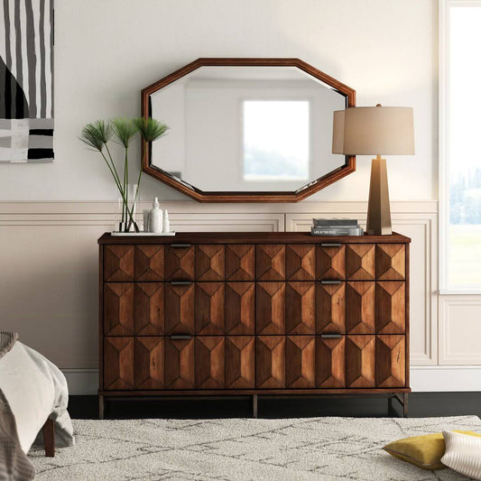 6 Drawer Double Dresser