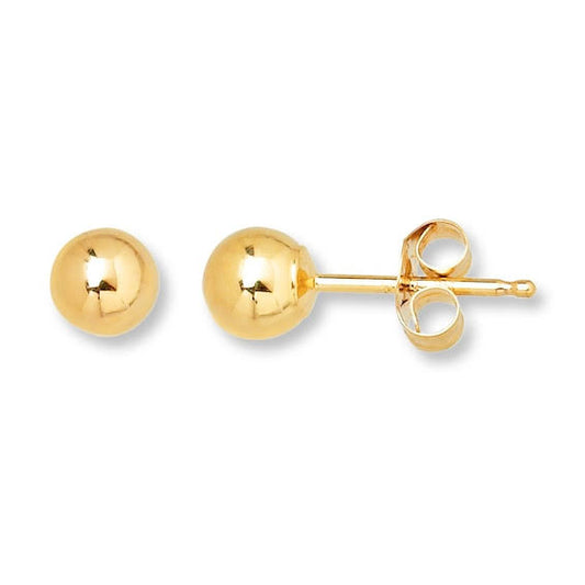 Stud Earrings 14k Yellow