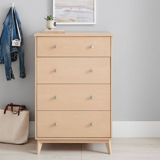 4-Drawer Tall Dresser