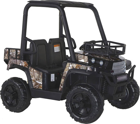 24 Volt Utv Ride On By  With Custom Realtree Graphics And Working Headlights