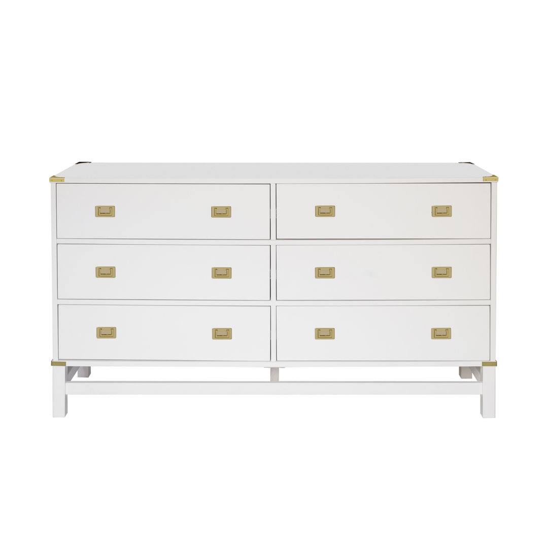 6 Drawer 64 W Double Dresser Joss & Main