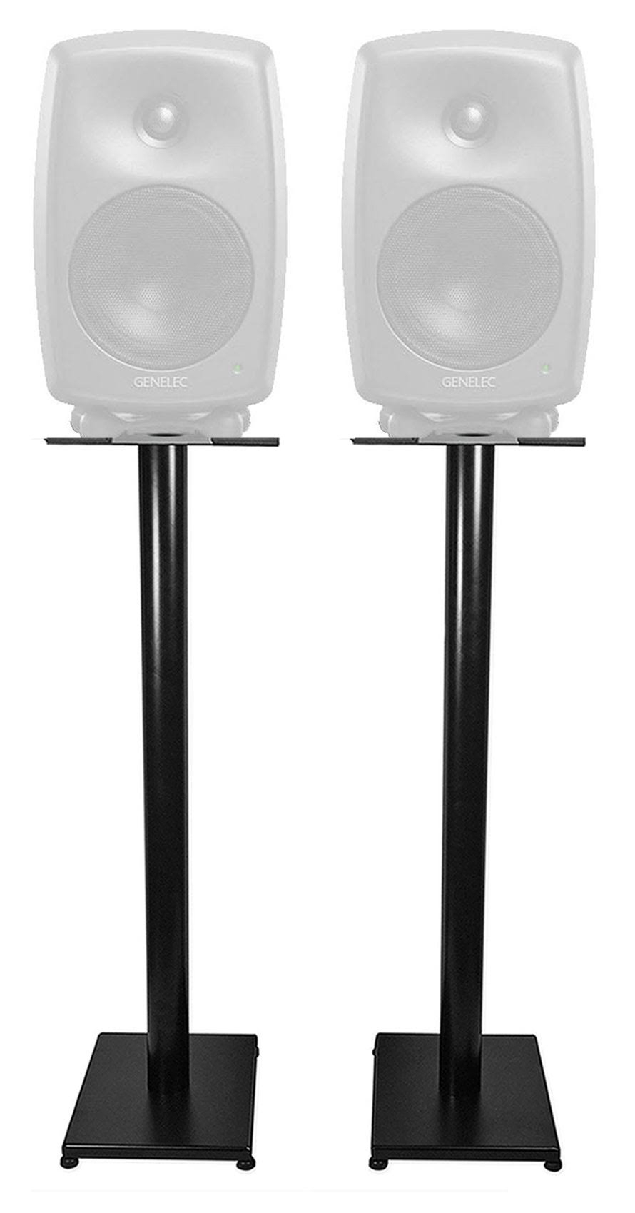 37 Steel Bookshelf Speaker Stands For Klipsch Rp-150m Bookshelf Speakers