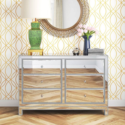 6 Drawer Double Dresser Etta Avenue