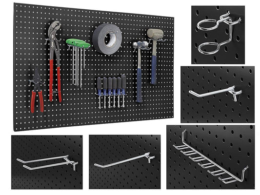 Steel Pegboard Starter Kit 48 X 24