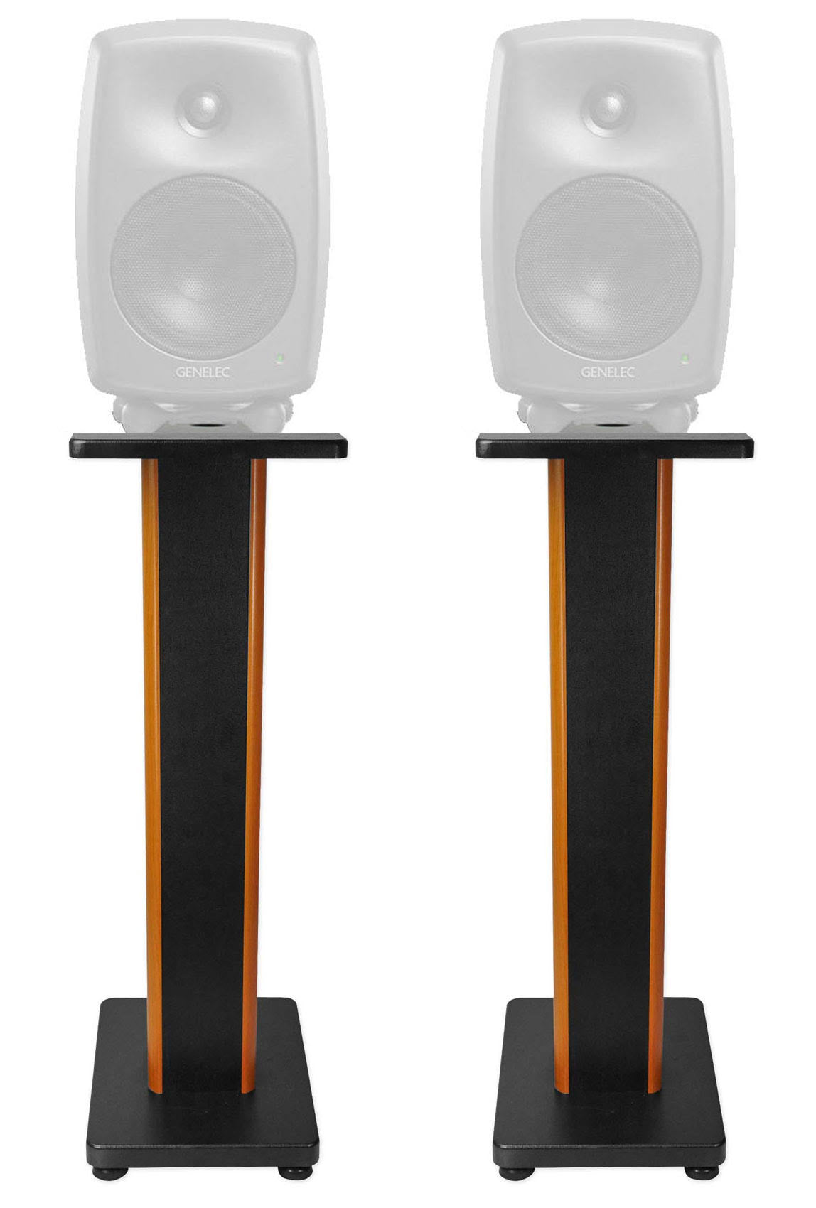 2 Rht28 28 Inch Bookshelf Speaker Stands Surround Sound Home Theater