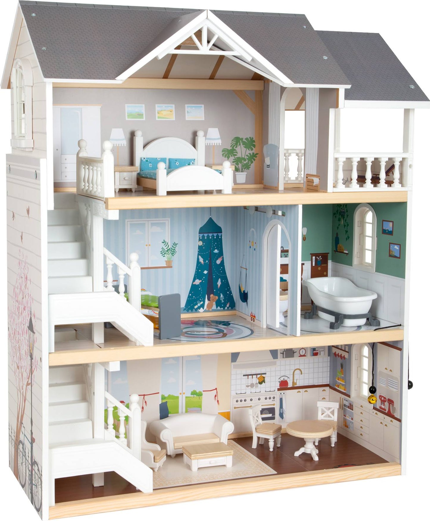 Urban Villa Doll House Playset