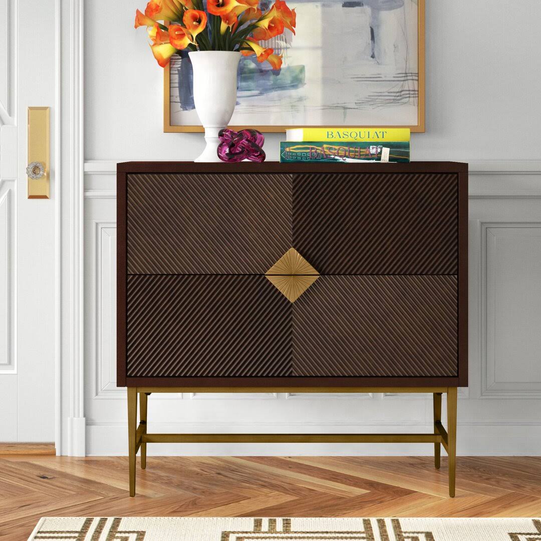 2 Drawer Accent Chest Etta Avenue