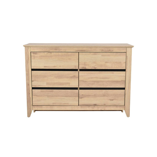 6 Drawer 46.5 W Double Dresser Union Rustic