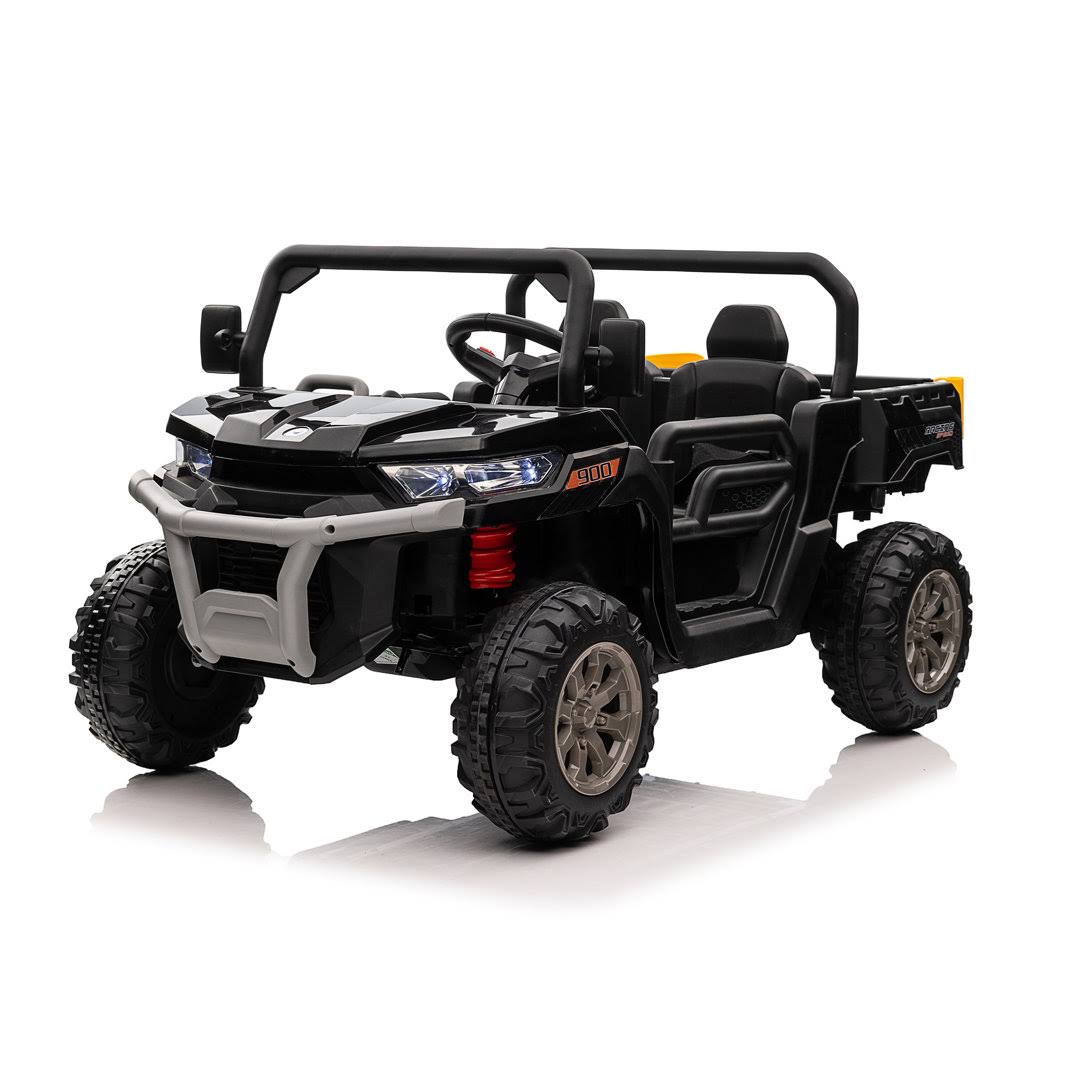 24v Ride On Dump Truck With Remote Control Joyracer Color: Black