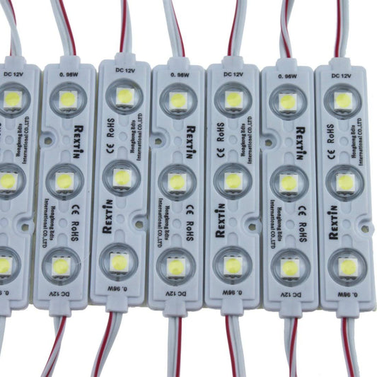 Super Bright 200pcs 3 Led Module White 5050 Smd 66-72lm Each Module Waterproof Decorative Light For Letter Sign Advertising Signs With Tape