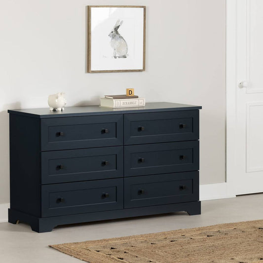 52 Wide 6 Drawer Double Dresser Harriet Bee