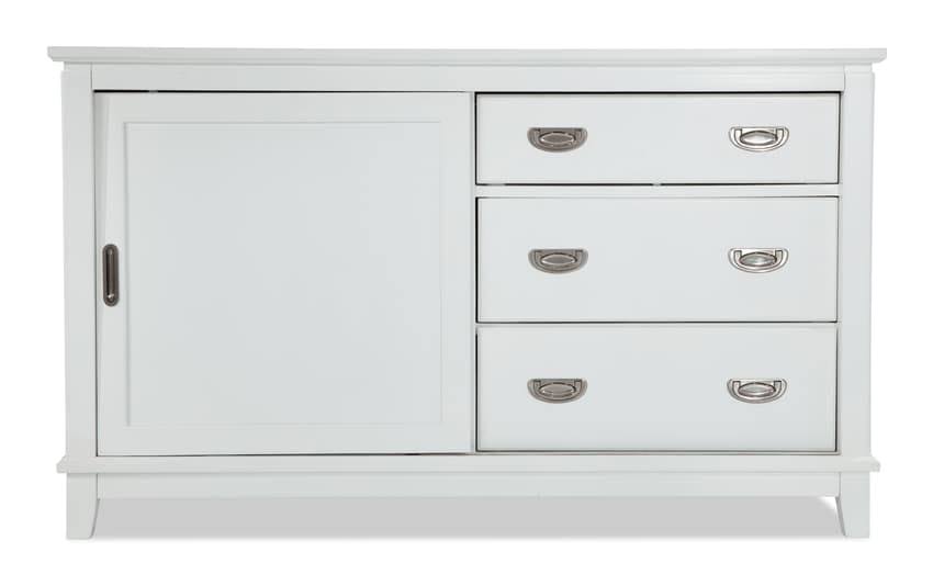 3 Drawer Dresser Transitional Kids Dressers & Chests Mdf/Poplar Solids/Veneers By Bobs Discount Furniture